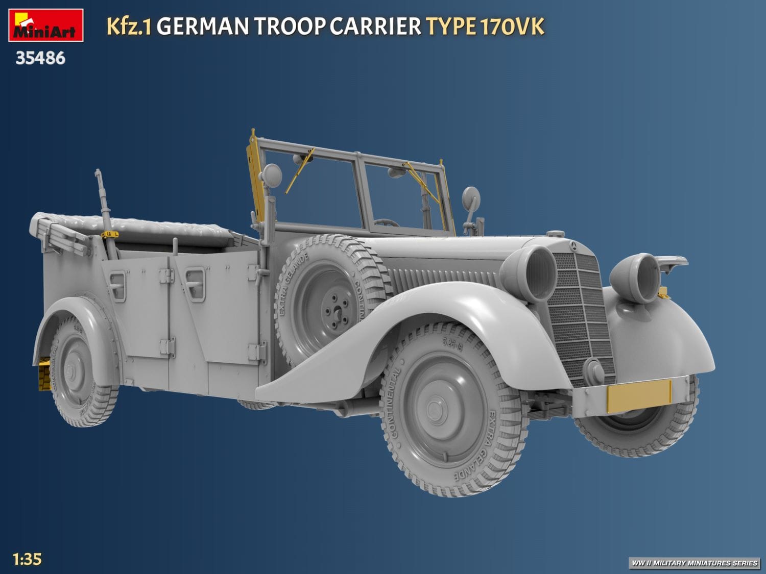 Miniart - 35486 - Mercedes-Benz 170 VK Kfz. 1 - digital model