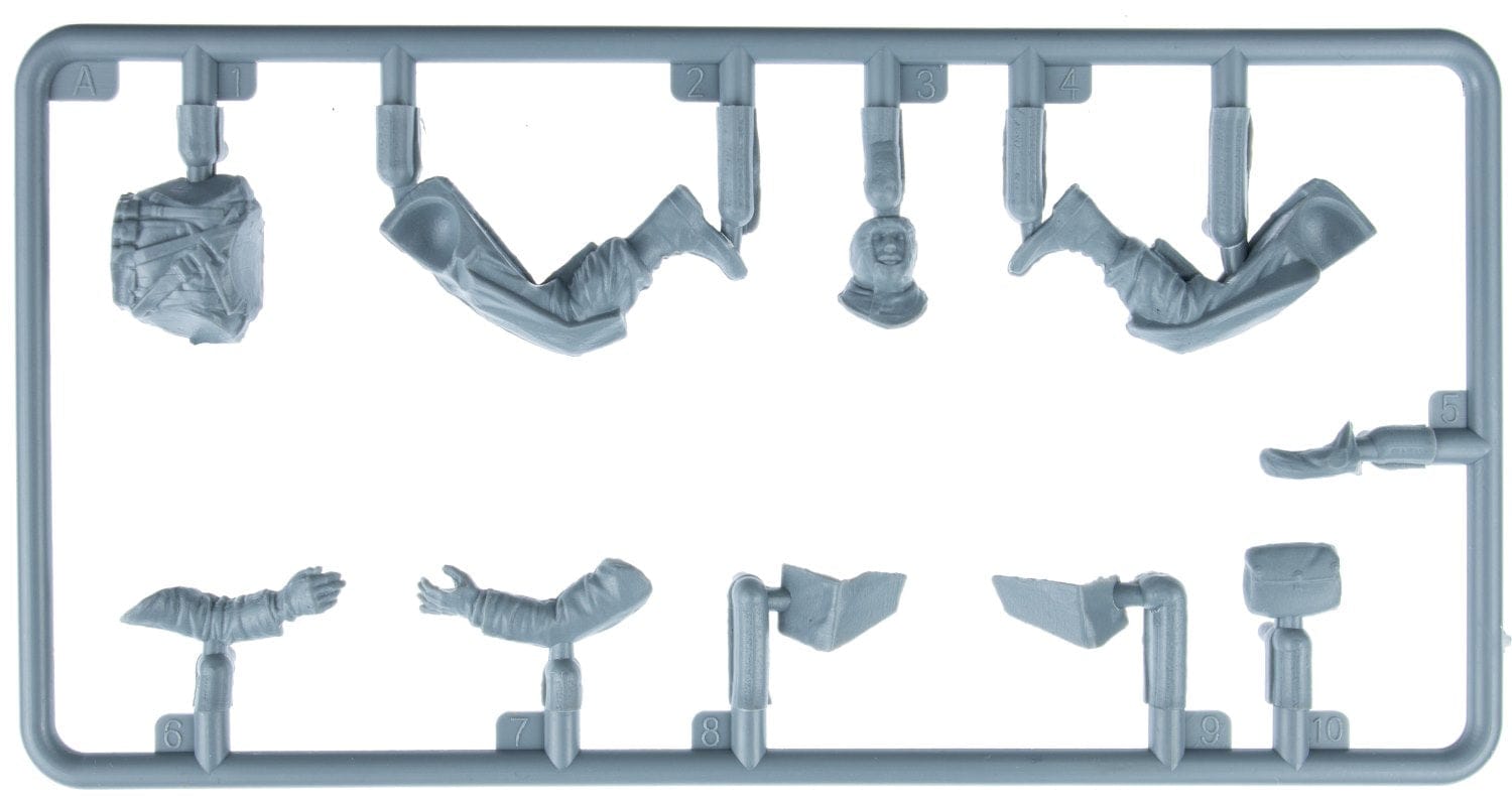 Miniart - 53045 - United States Tank Riders (Winter 1944-45) - sprue