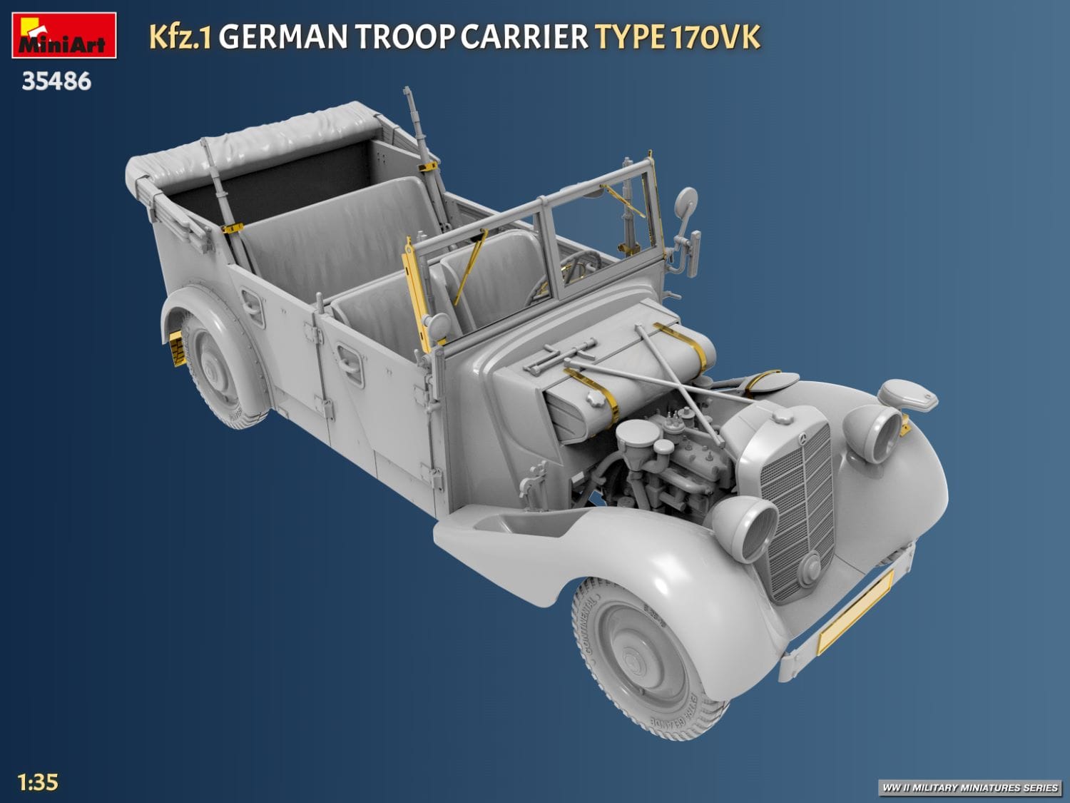 Miniart - 35486 - Mercedes-Benz 170 VK Kfz. 1 - digital model
