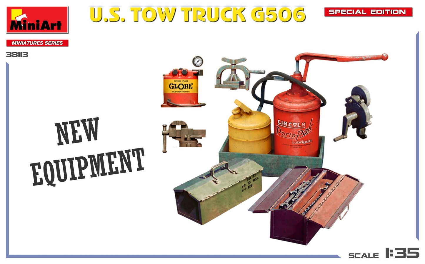 300 - Miniart - 38113 - Chevrolet G506 Tow Truck - paint schemes