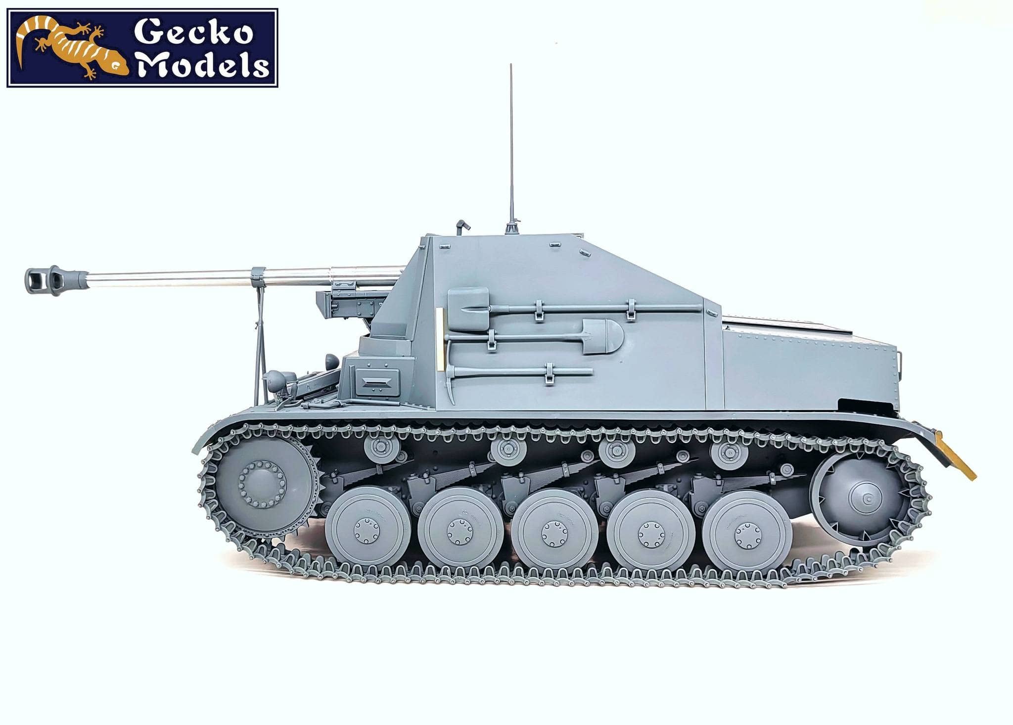 Gecko Models - 16GM0010 - Panzerjäger II für 7.5 cm Pak 40/2 - unpainted model
