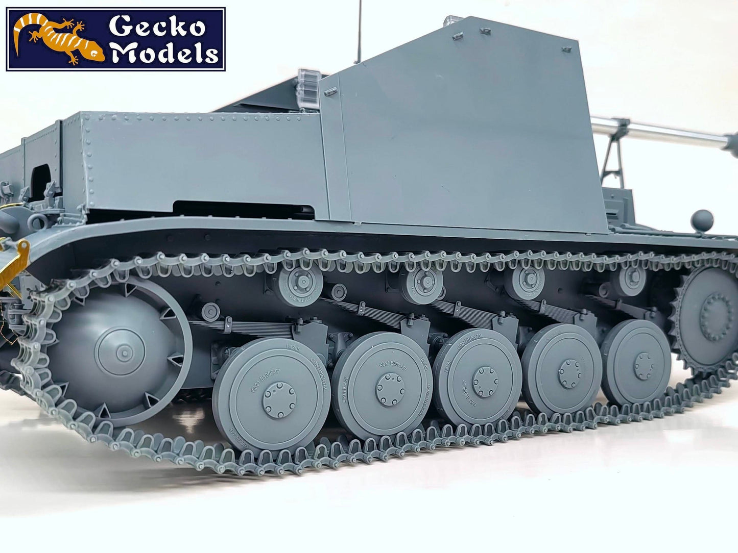 611 - Gecko Models - 16GM0010 - Panzerjäger II für 7.5 cm Pak 40/2 - unpainted model