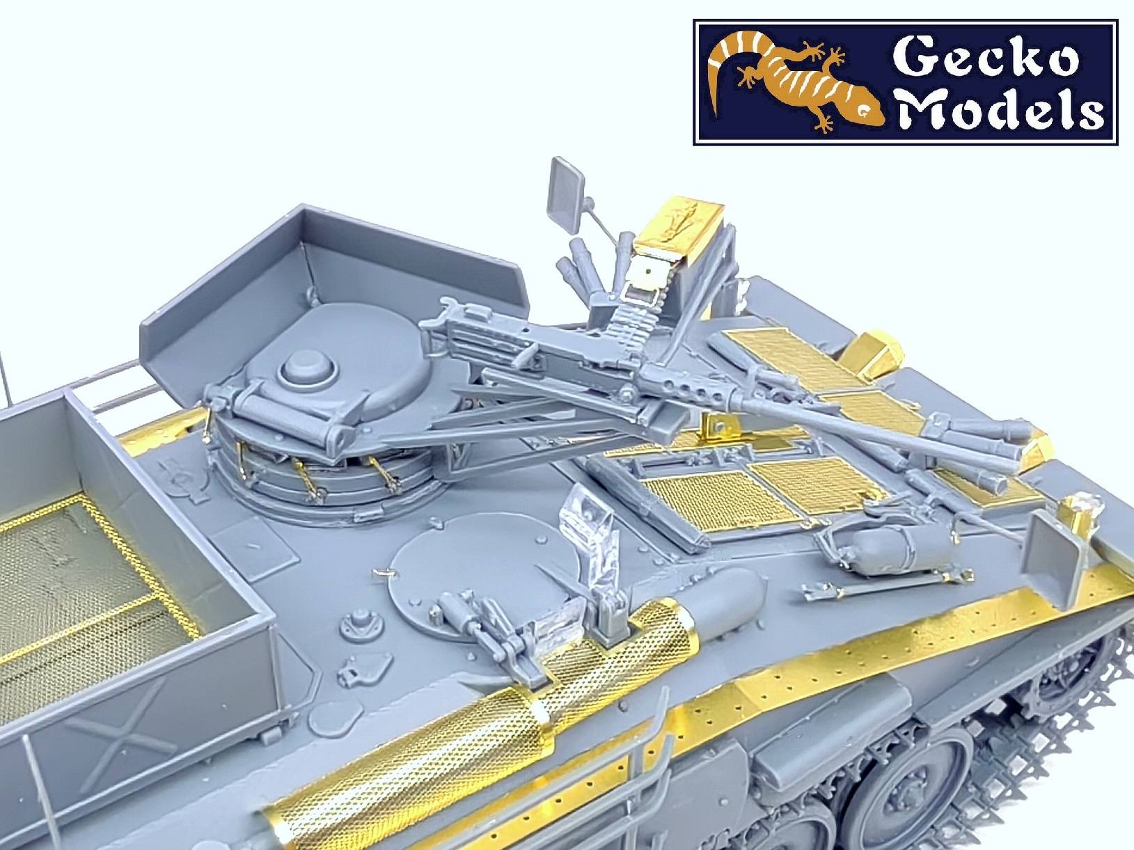 Gecko Models - 35GM0056 - FV103 Spartan with HMG - unpainted model