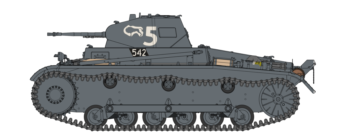 IBG - 35079 - Pz.Kpfw. II Ausf. B - paint schemes