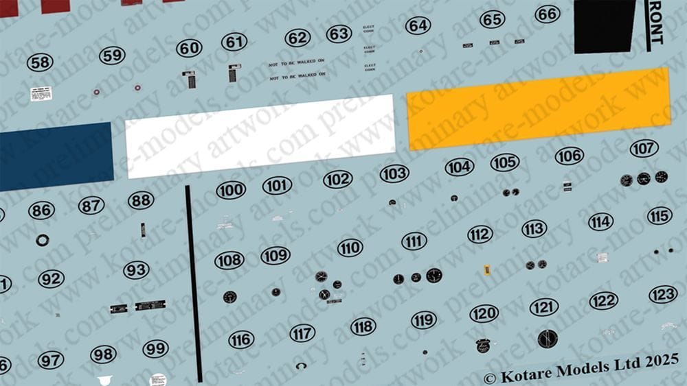 Kotare - 32006 - Supermarine Spitfire Mk Vb (early) - decals
