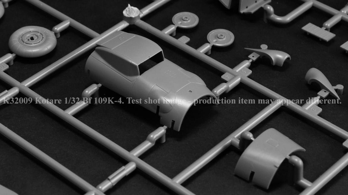 Kotare - 32009 - Messerschmitt Bf 109 K-4 - sprue