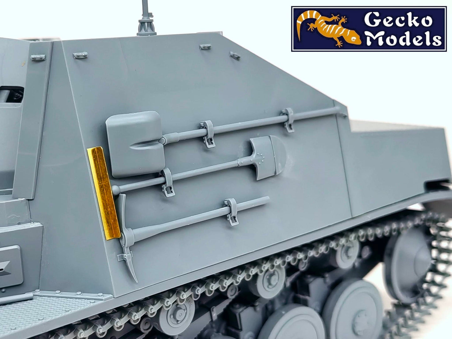 615 - Gecko Models - 16GM0010 - Panzerjäger II für 7.5 cm Pak 40/2 - unpainted model