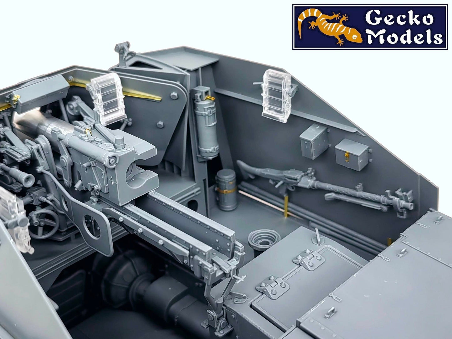 604 - Gecko Models - 16GM0010 - Panzerjäger II für 7.5 cm Pak 40/2 - unpainted model