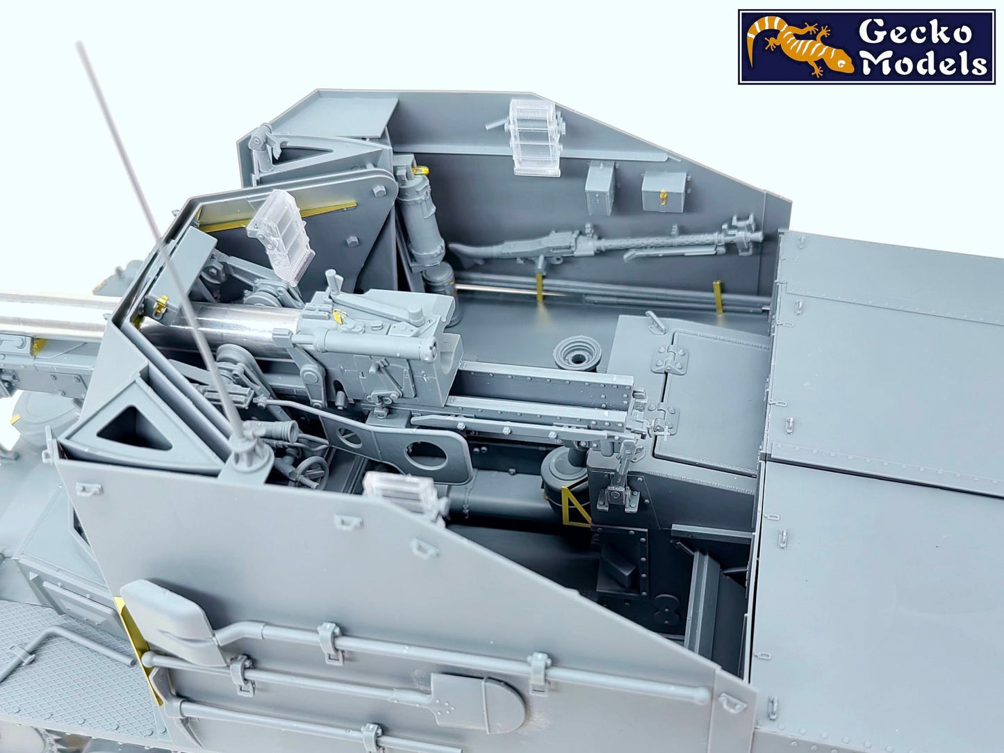605 - Gecko Models - 16GM0010 - Panzerjäger II für 7.5 cm Pak 40/2 - unpainted model