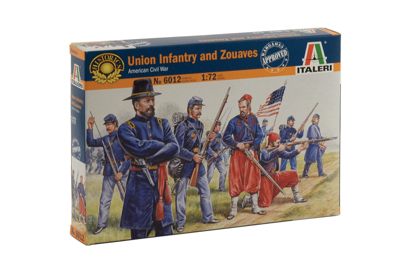 Union Infantry and Zouaves