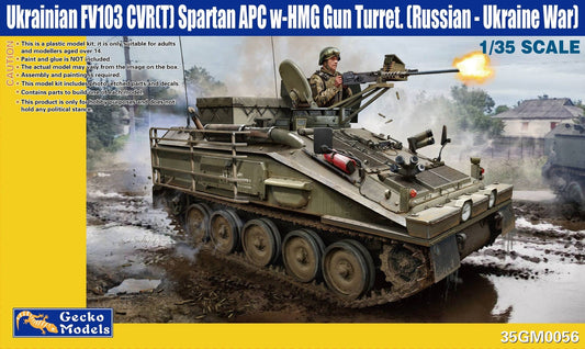 010 - Gecko Models - 35GM0056 - FV103 Spartan with HMG - primary image