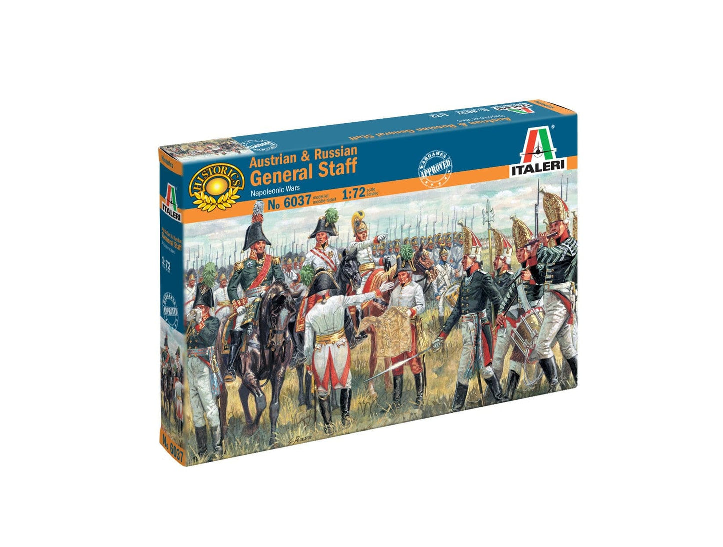 010 - Italeri - 6037 - Austrian and Russian General Staff - primary image