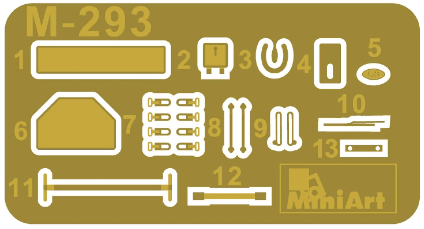 000 - Miniart - 35202 - GAZ-05-193 - photoetched parts