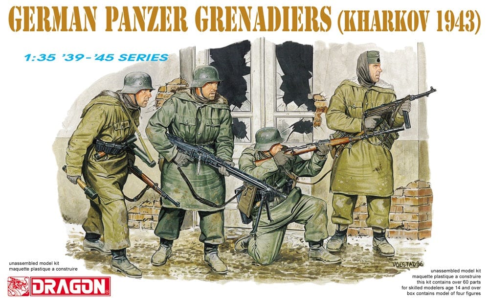 010 - Dragon - 6059 - German Panzergrenadiers (Kharkov 1943) - primary image