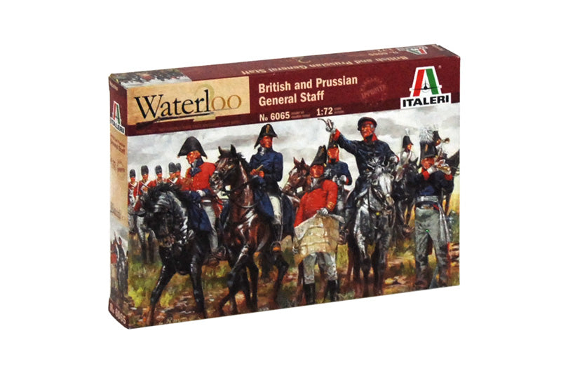 British and Prussian General Staff at Waterloo