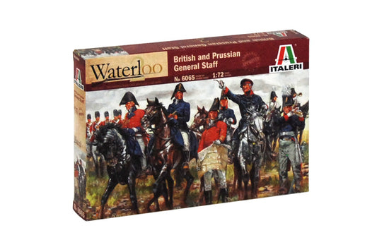 L'état-major britannique et prussien à Waterloo