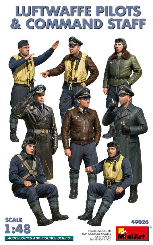 010 - Miniart - 49026 - German Pilots and Command Staff - primary image