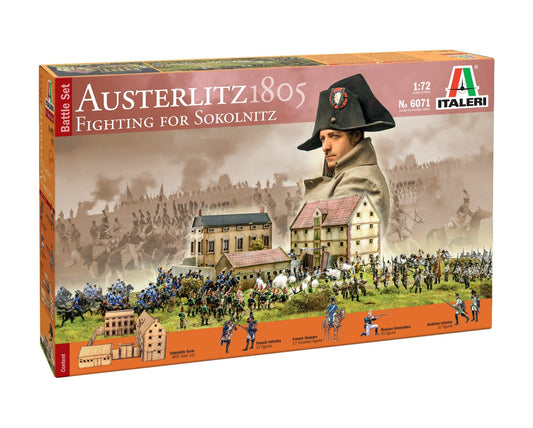 010 - Italeri - 6071 - Austerlitz 1805 - Fighting for Sokolnitz - primary image