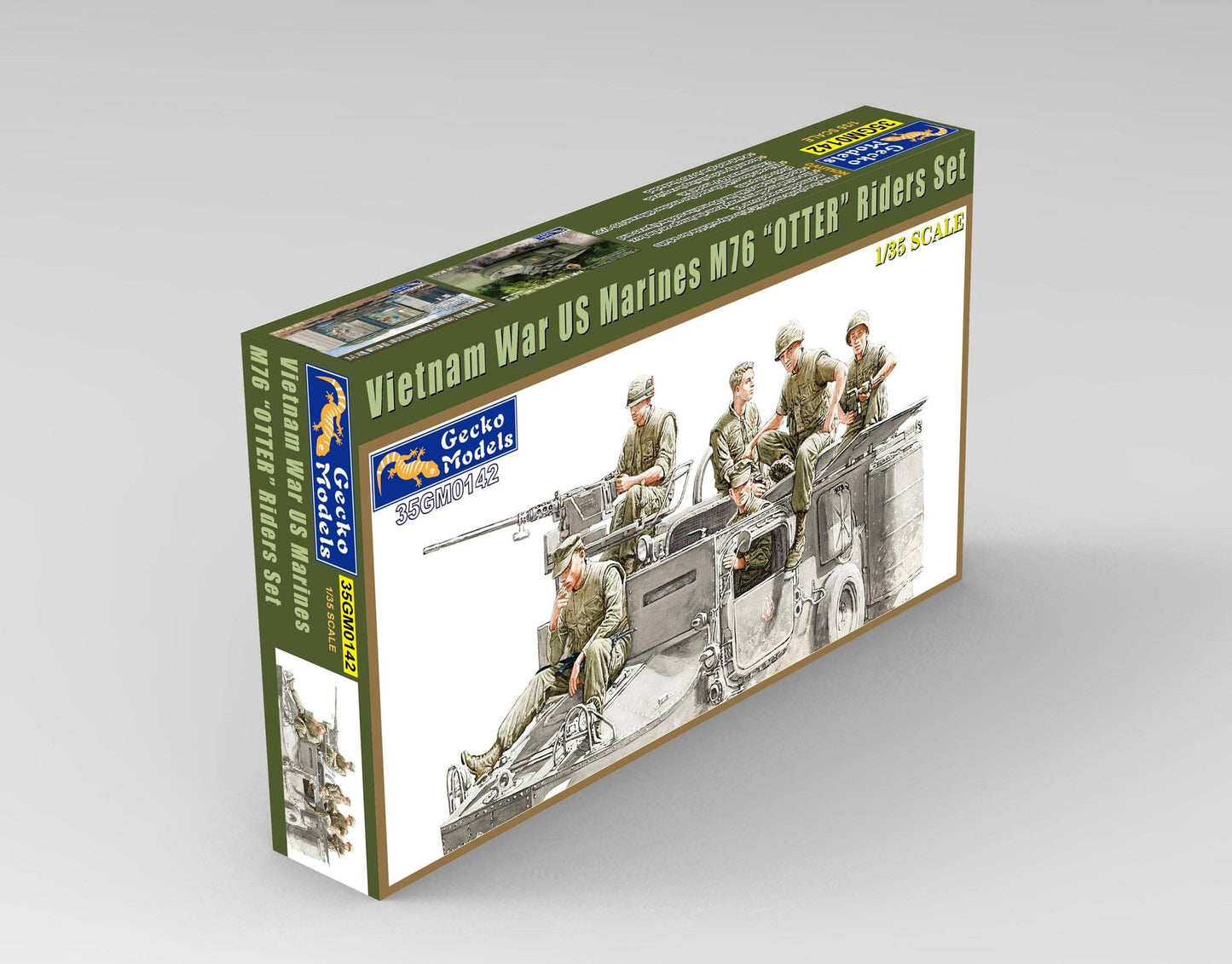 011 - Gecko Models - 35GM0142 - United States Marines M76 Otter Riders - secondary image