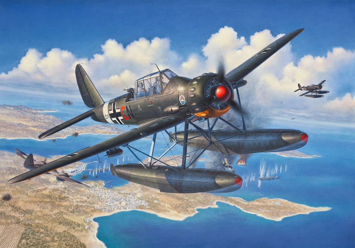 150 - Revell - 03787 - Arado Ar 196 A-3 - box art