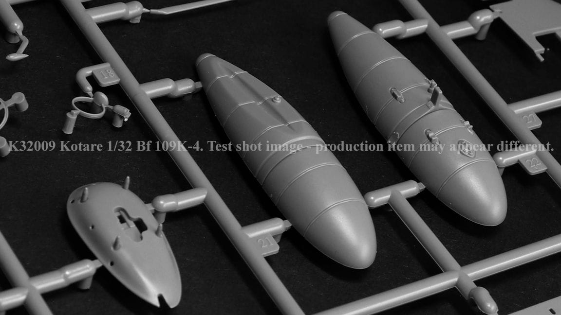 Kotare - 32009 - Messerschmitt Bf 109 K-4 - sprue