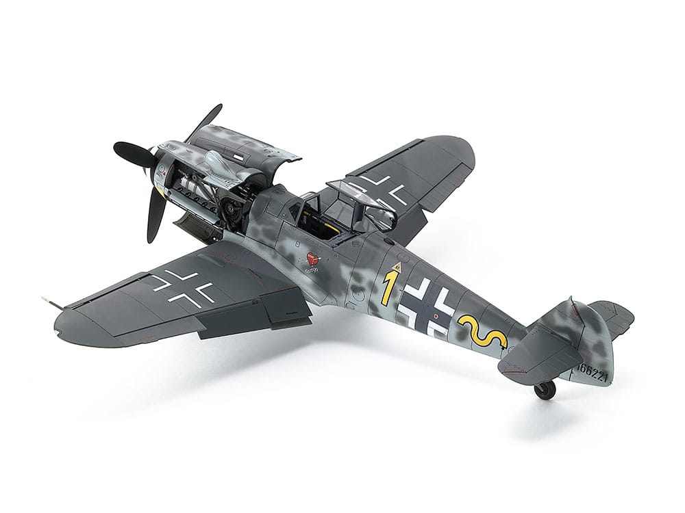 Tamiya - 61128 - Messerschmitt Bf 109 G-6 (late) - painted model