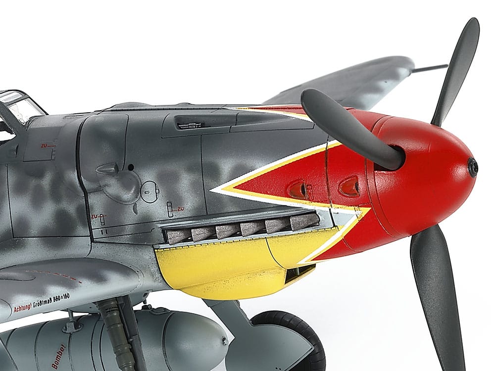Tamiya - 61128 - Messerschmitt Bf 109 G-6 (late) - painted model