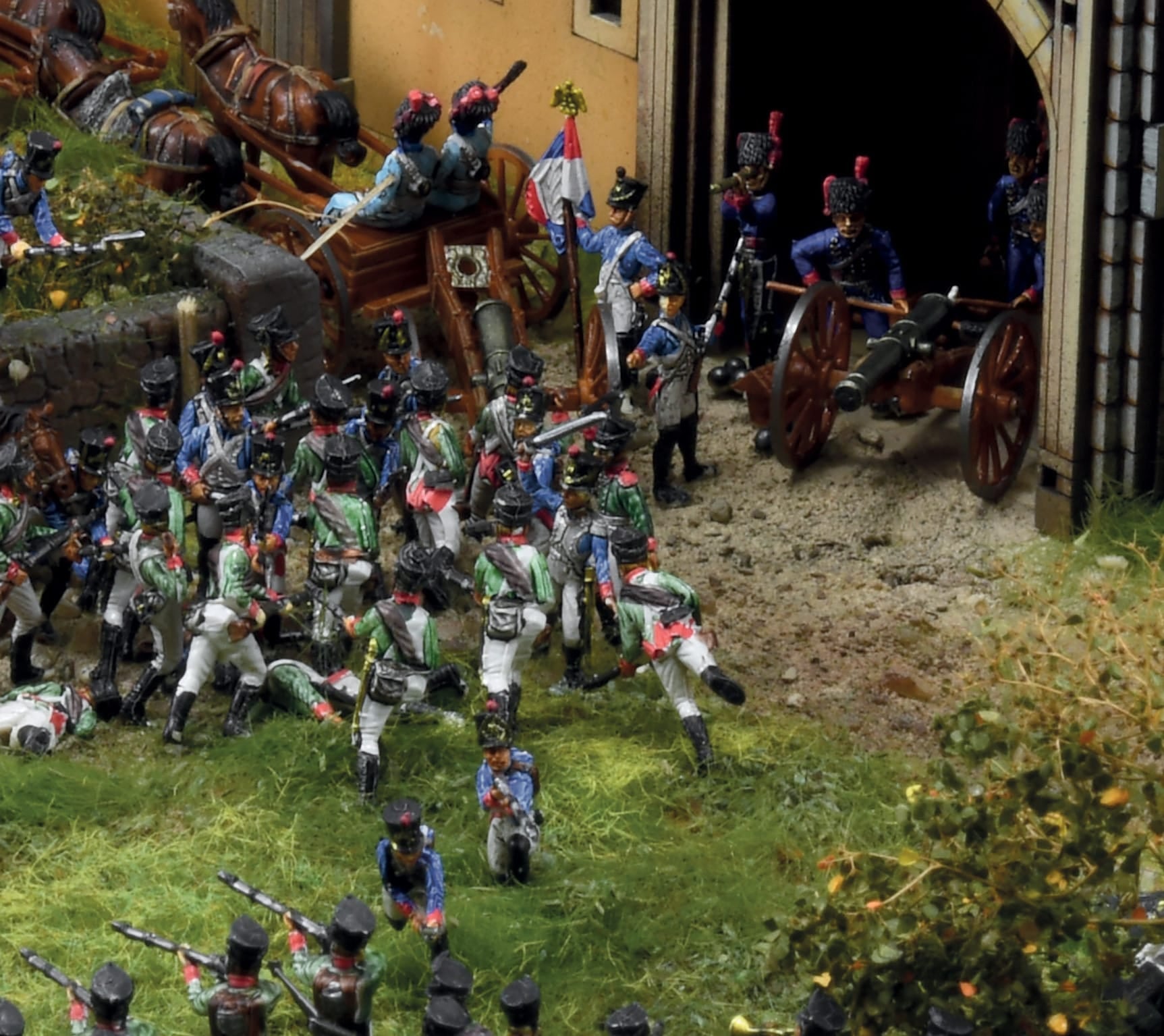 Italeri - 6119 - Battle of Leipzig 1813 - Battle of the Nations [Battle Set] - painted model
