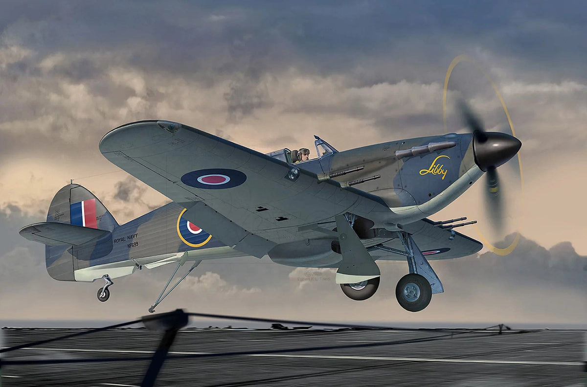150 - Revell - 03768 - Hawker Sea Hurricane Mk IIc - box art