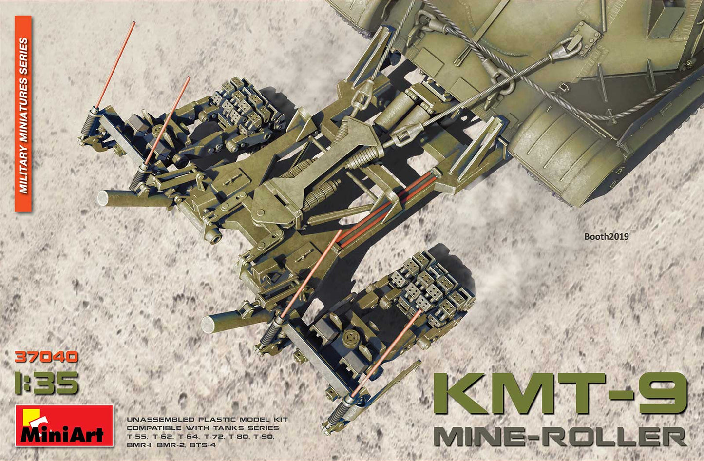 010 - Miniart - 37040 - KMT-9 Mine Roller - primary image