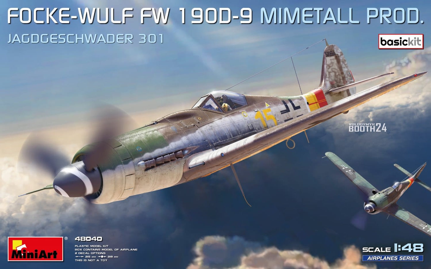 010 - Miniart - 48040 - Focke-Wulf Fw 190 D-9 Mimetall - primary image