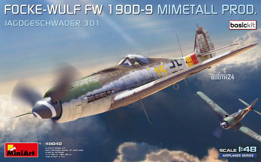010 - Miniart - 48040 - Focke-Wulf Fw 190 D-9 Mimetall - primary image