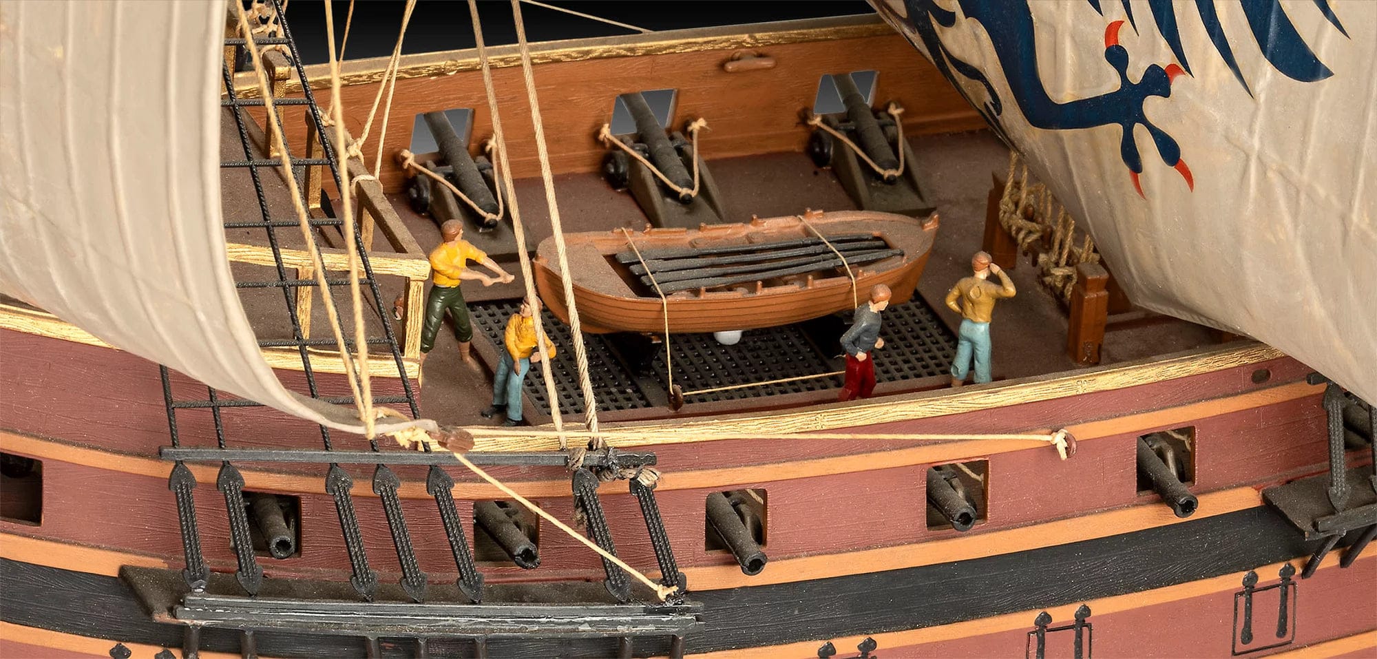 Revell - 05620 - Spanish Galleon - painted model
