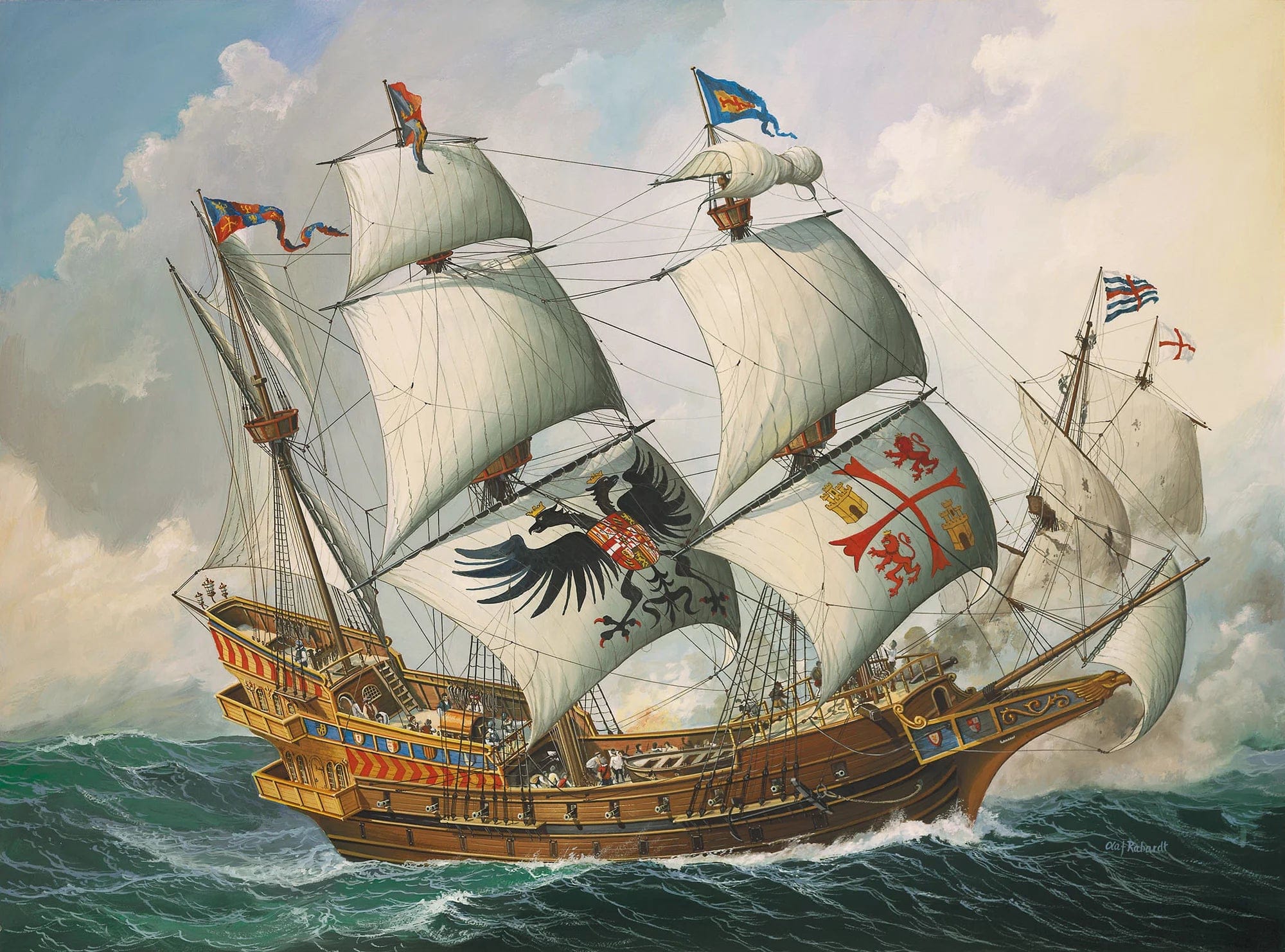 Revell - 05620 - Spanish Galleon - box art