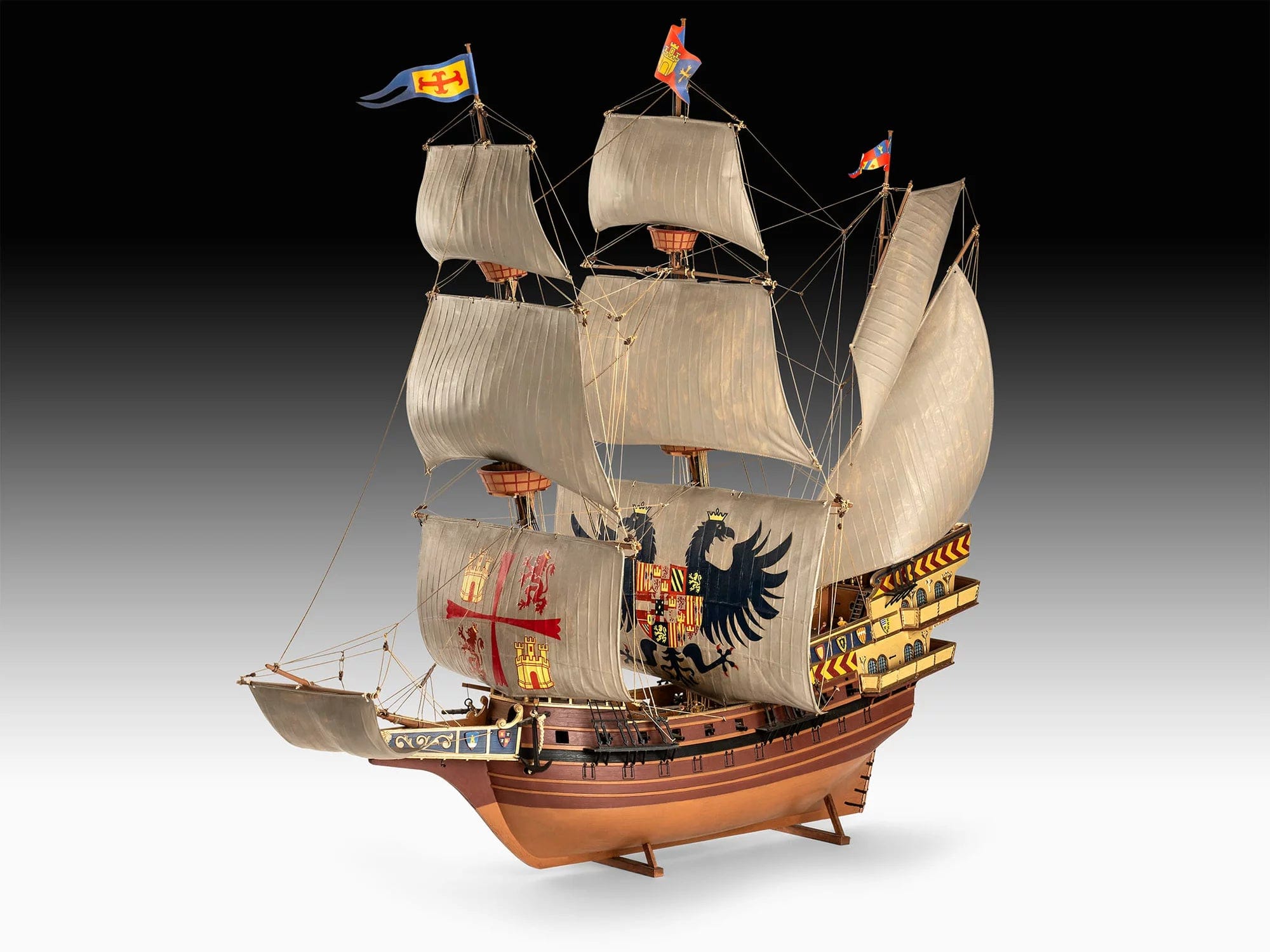 Revell - 05620 - Spanish Galleon - painted model