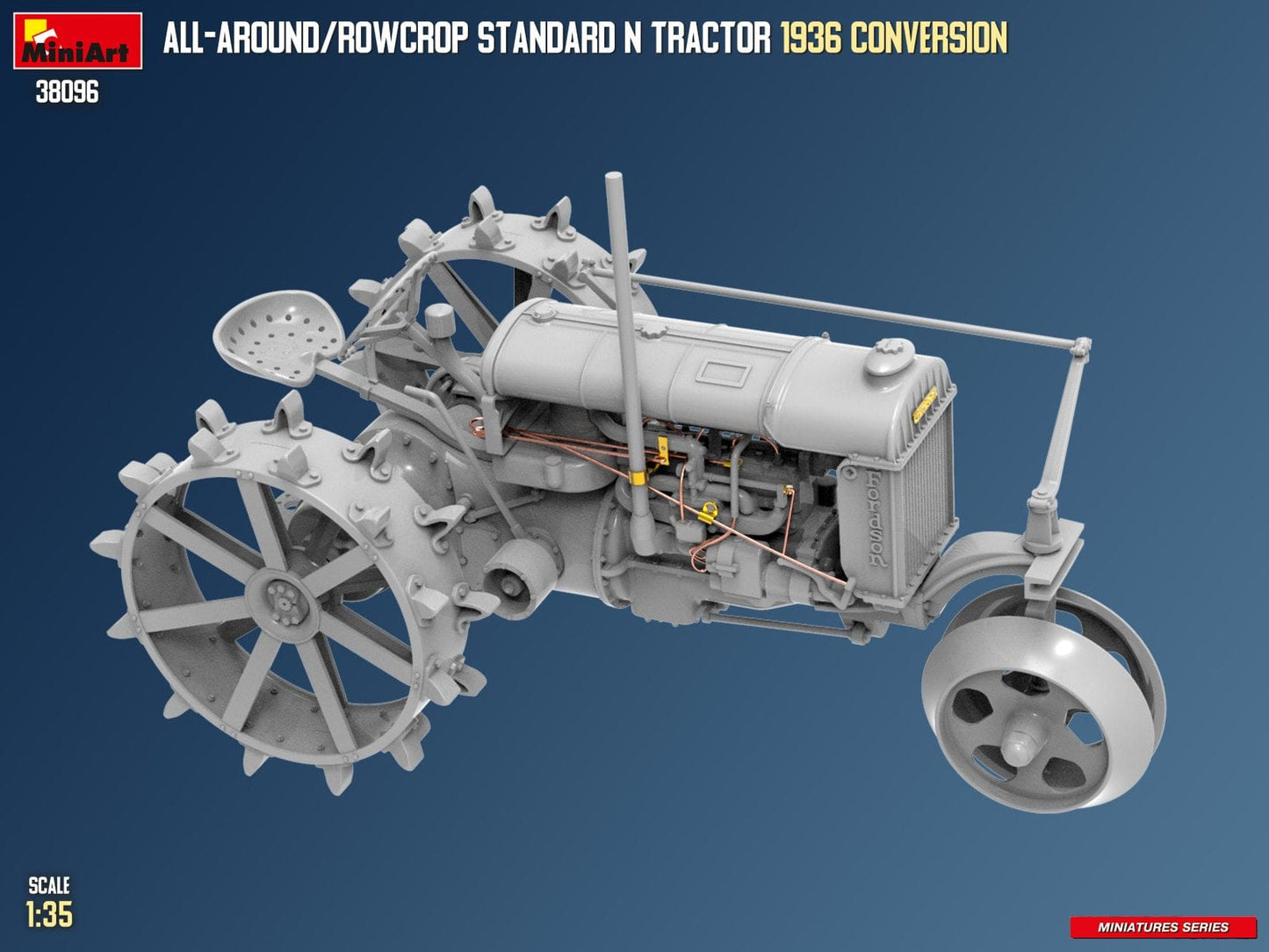 503 - Miniart - 38096 - Fordson Model N All-Around / Rowcrop (1936) - digital model