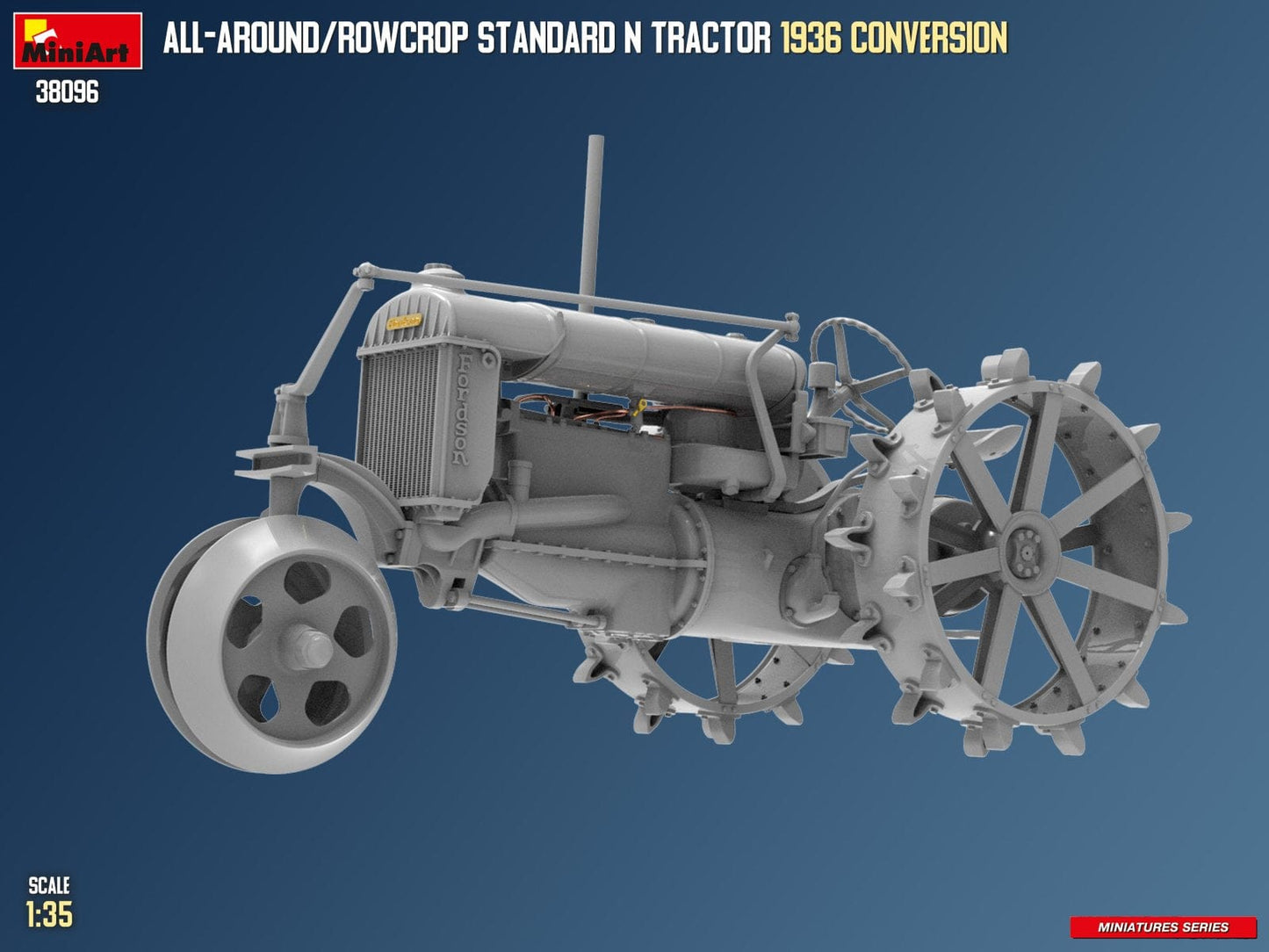 501 - Miniart - 38096 - Fordson Model N All-Around / Rowcrop (1936) - digital model