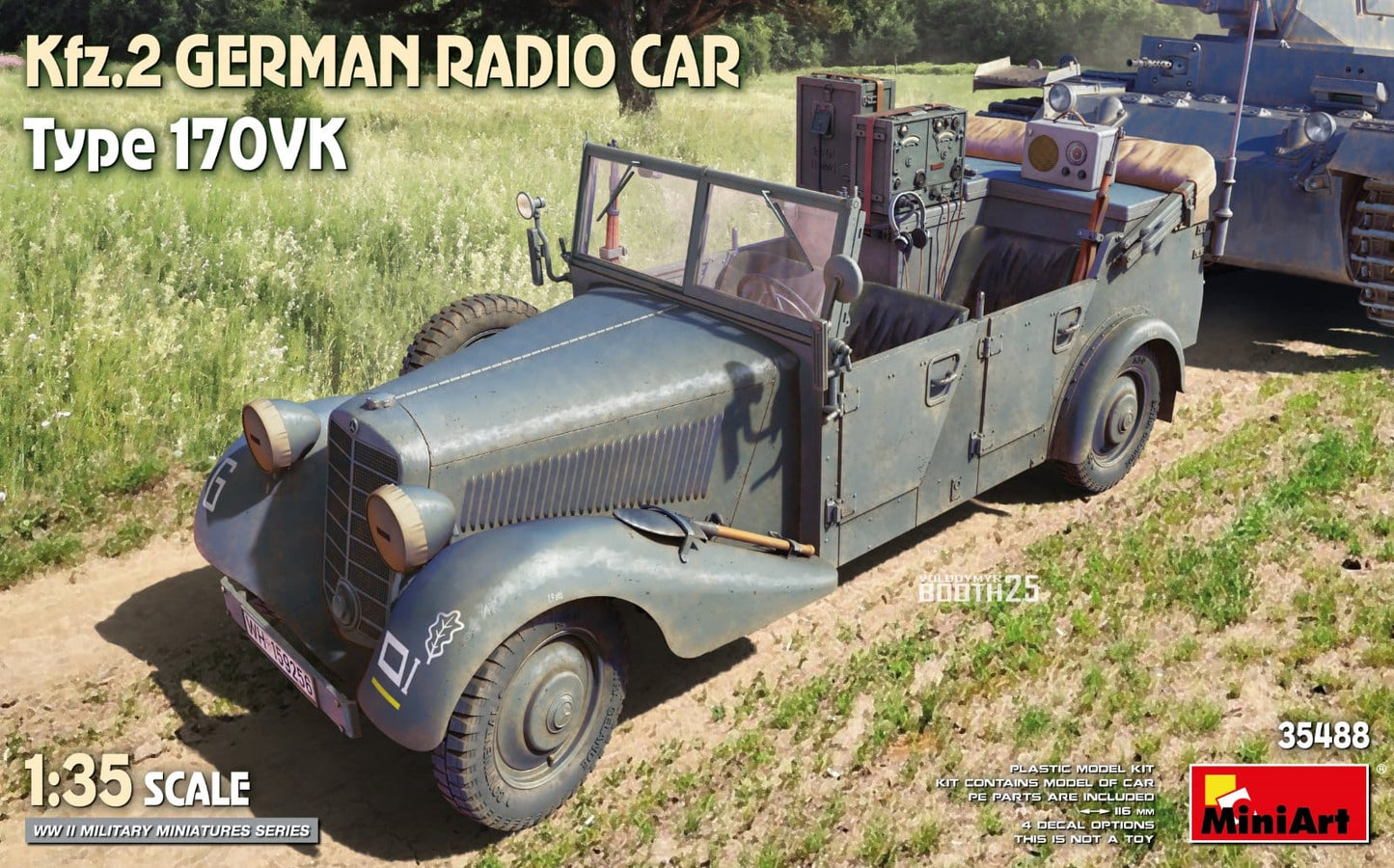 010 - Miniart - 35488 - Mercedes-Benz 170 VK Kfz. 2 - primary image