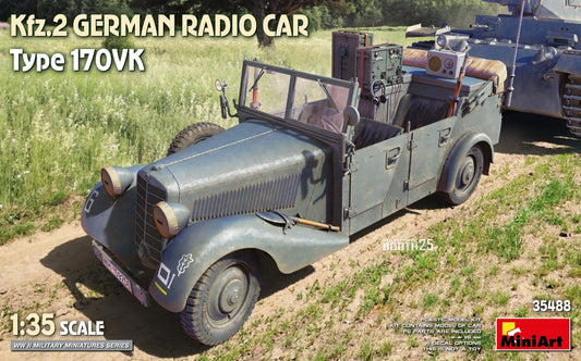 010 - Miniart - 35488 - Mercedes-Benz 170 VK Kfz. 2 - primary image