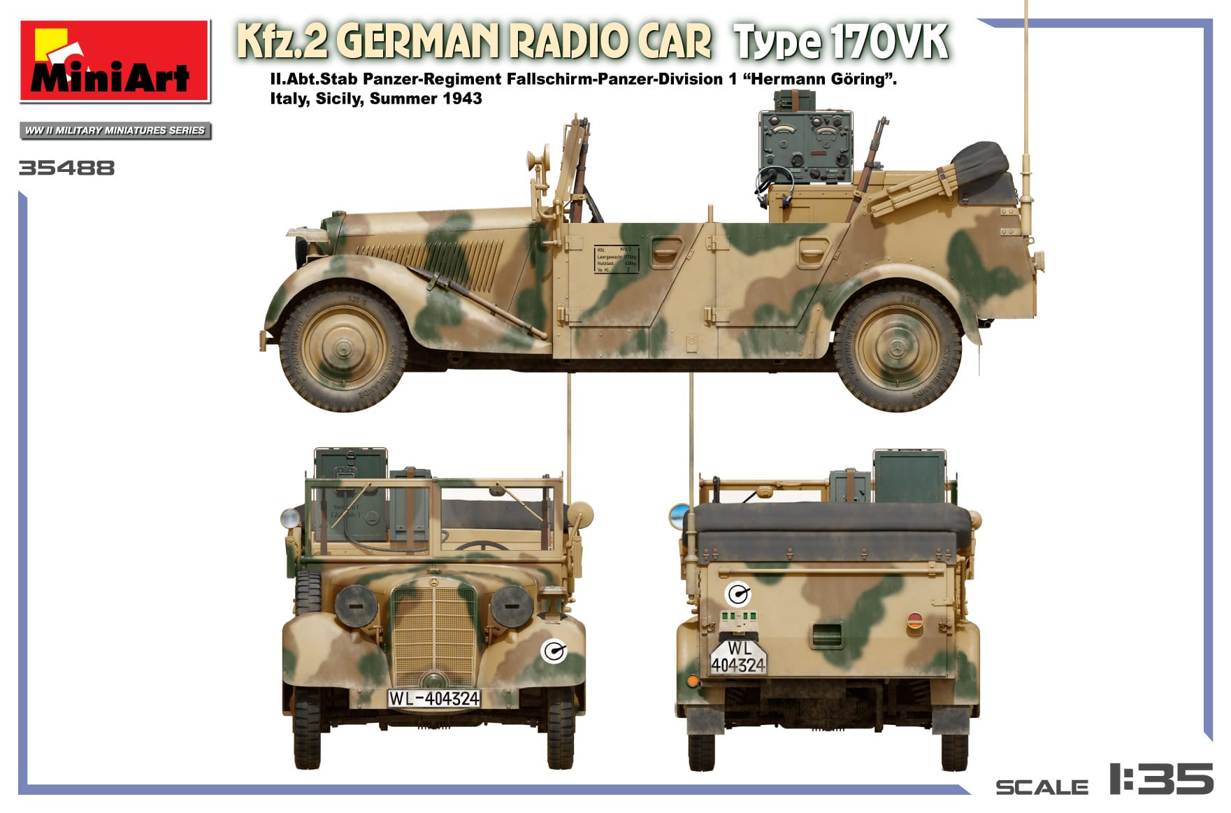 Miniart - 35488 - Mercedes-Benz 170 VK Kfz. 2 - digital model