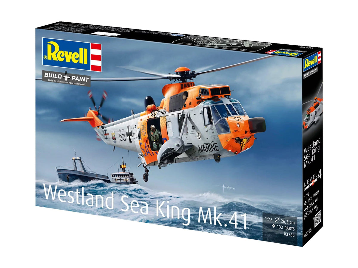 101 - Revell - 03785 - Westland Sea King Mk 41 - box front left angle