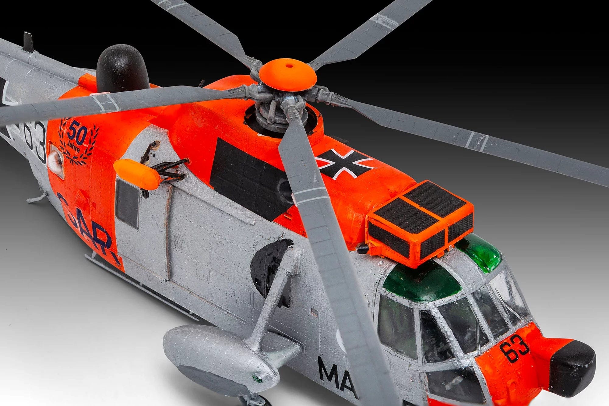 Revell - 03785 - Westland Sea King Mk 41 - painted model