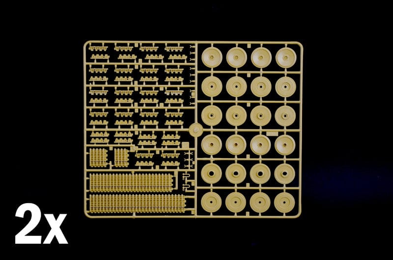 Italeri - 6764 - Bergetiger - sprue