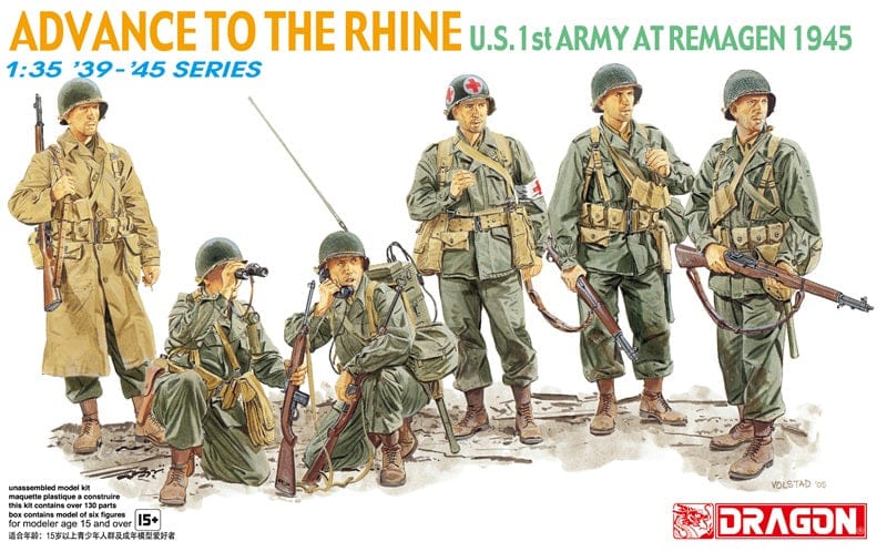 010 - Dragon - 6271 - United States 1st Army Infantry (Remagen 1945) - primary image