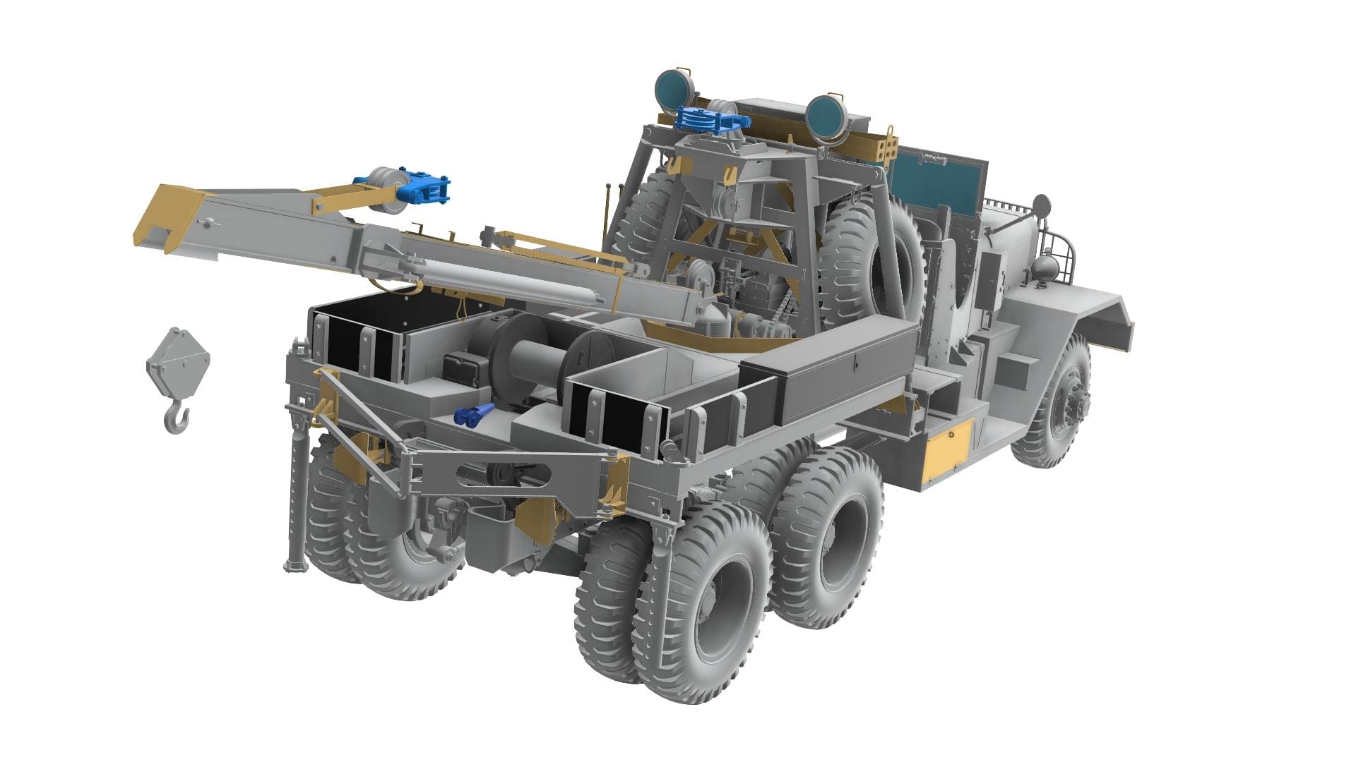 Thunder Model - TM35013 - Kenworth Model 573 M1A1 - digital model