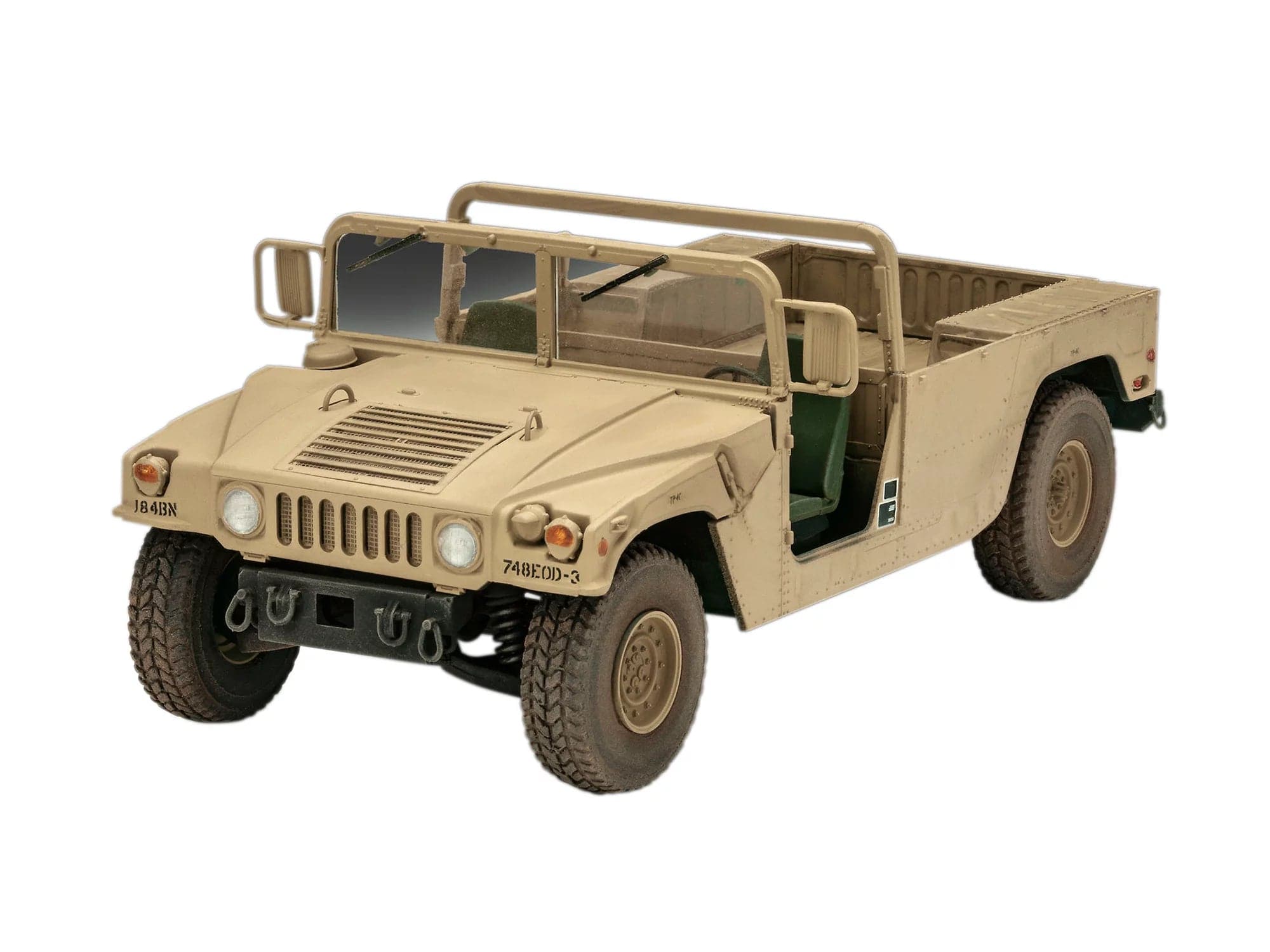 Revell - 03366 - HMMWV Humvee M1097A2 - painted model