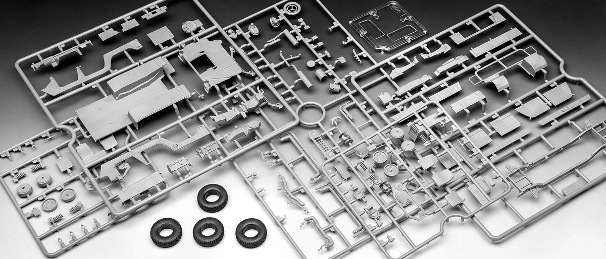 200 - Revell - 03366 - HMMWV Humvee M1097A2 - sprue