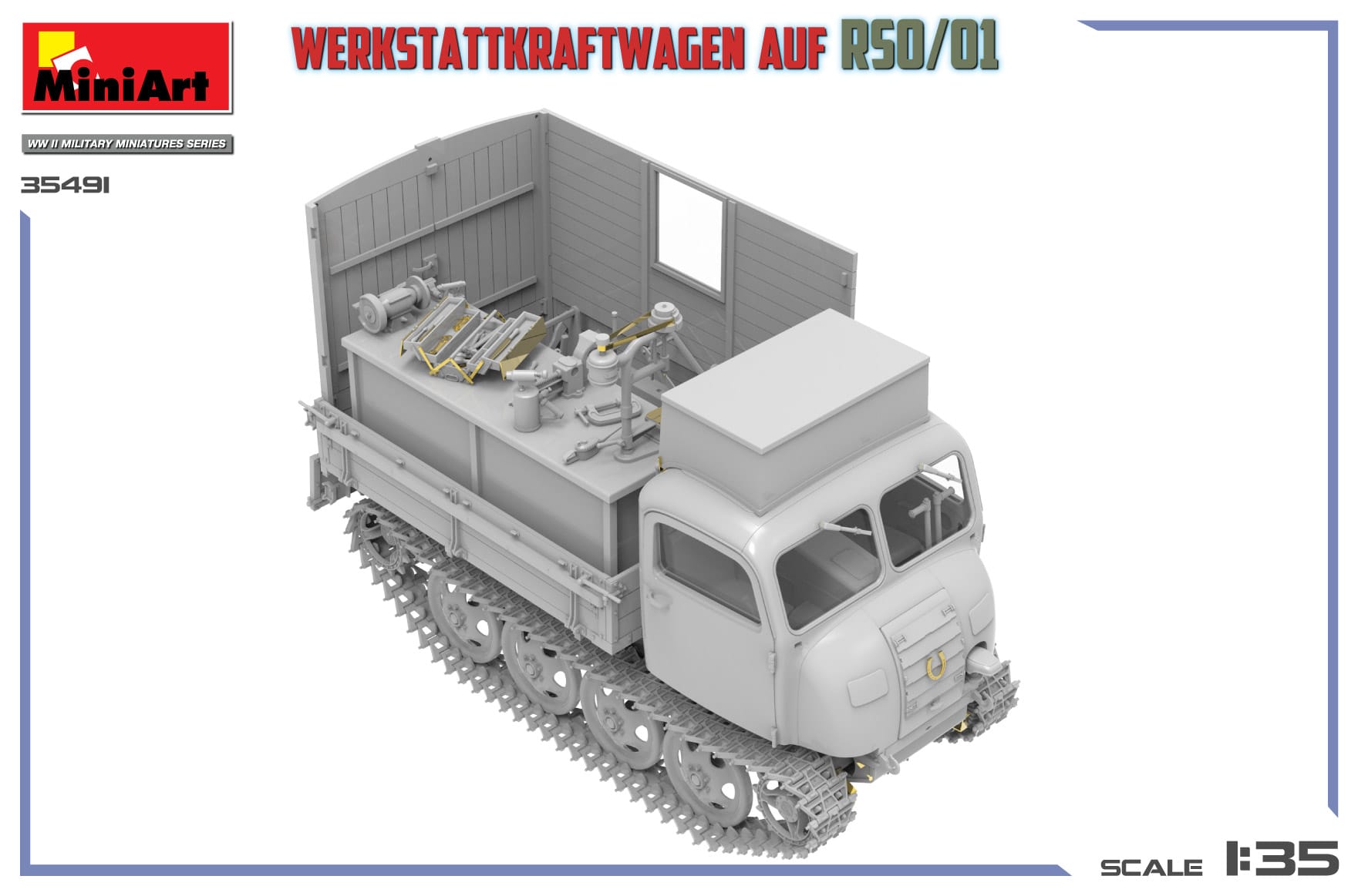 Miniart - 35491 - Werkstattkraftwagen Auf RSO/01 - digital model