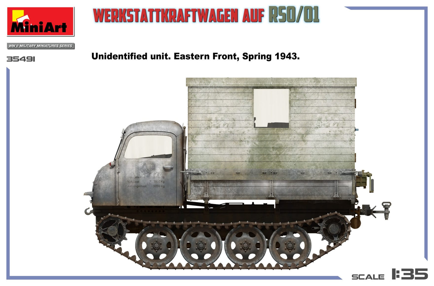 302 - Miniart - 35491 - Werkstattkraftwagen Auf RSO/01 - paint schemes