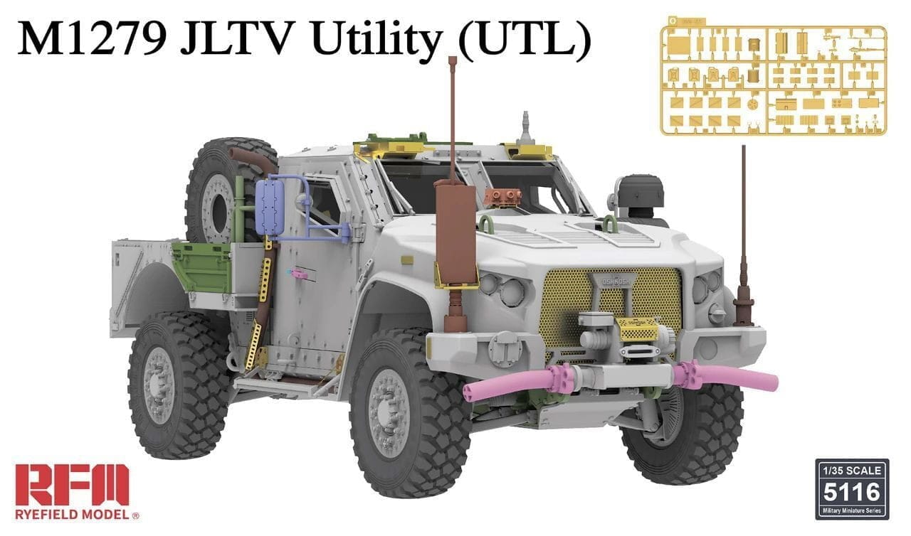 Rye Field Model - 5116 - Oshkosh M1279 JLTV Utility - digital model